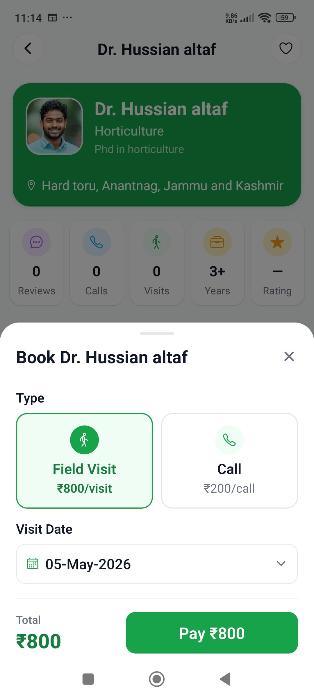 Choose a Service & Book a Slot