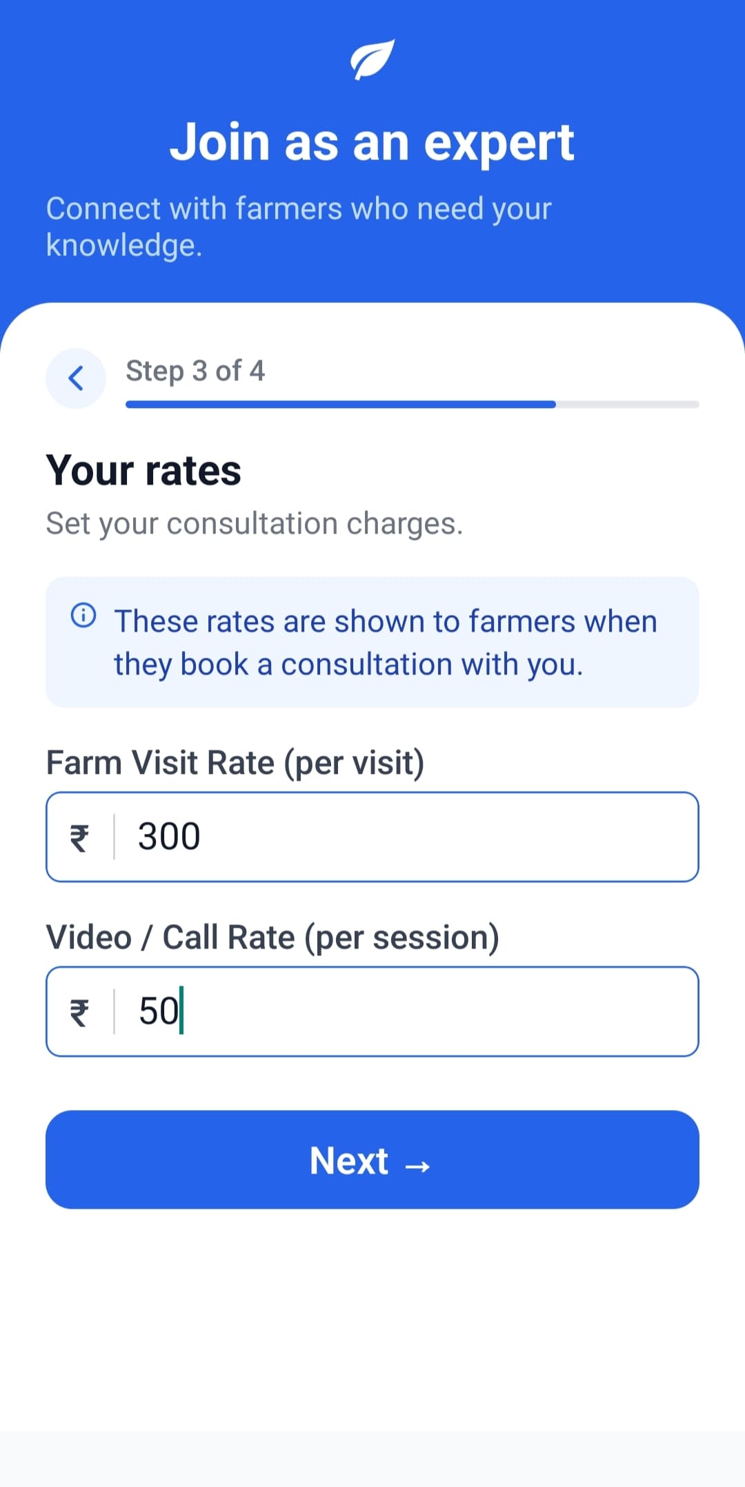 List Your Services & Set Your Rates
